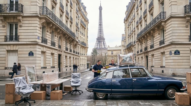 Transport de véhicule au départ de Paris vers le Luxembourg